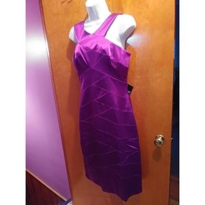 Purple Cocktail Dress NWT